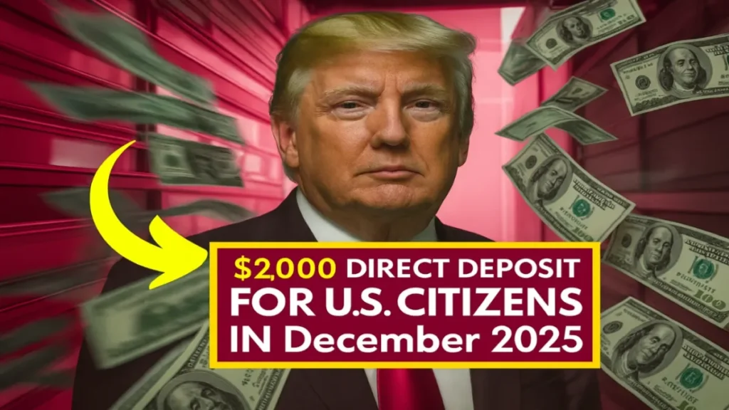 $2,000 Direct Deposit for U.S.